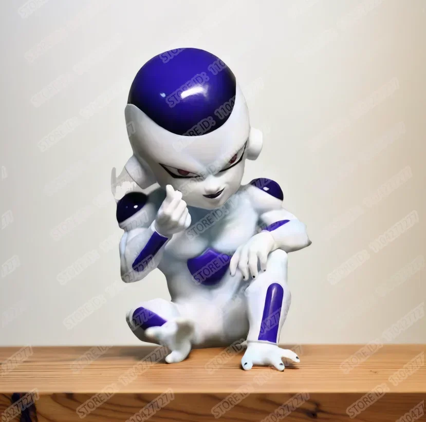 BANDAI Dragon Ball Z Vertical Middle Finger Magic Man Boo Action Figurals Model PVC Toys Collectible Decoration Anime Figurine image 3