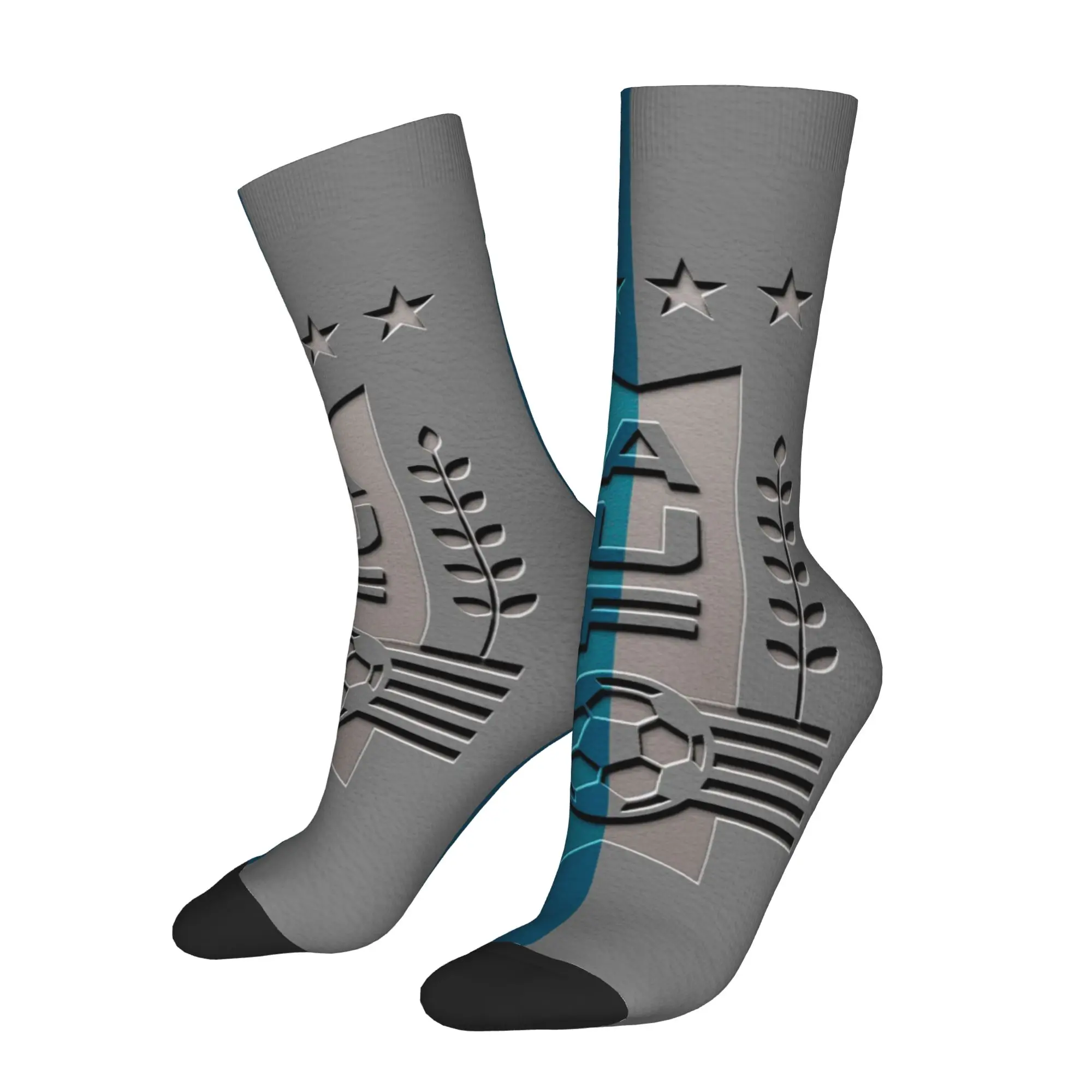 Hip Hop Vintage Uruguay Crazy Men's compression Socks Unisex  Harajuku Pattern Printed Funny Sock Match Day Essentials