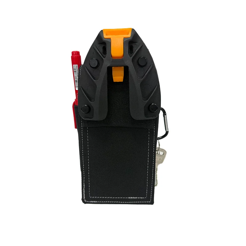 TOOLSTACK Multifunctional Quick Hang Phone Pocket Wear Resistant Belt Clip Cell Phone Pouch Heavy Duty Work Belt Phone Holder view 4