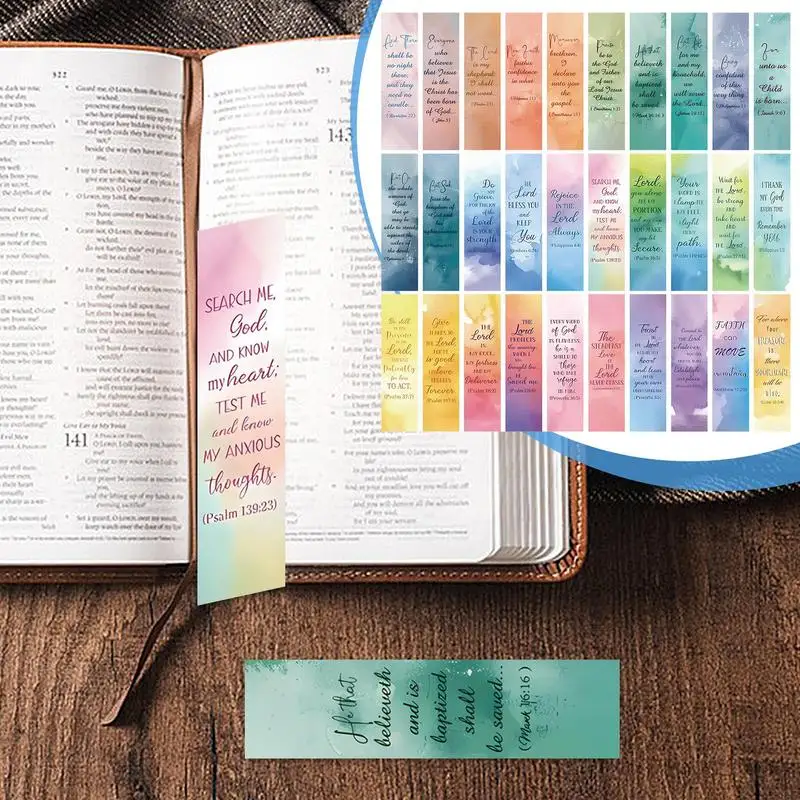 Bible Verse Bookmarks Religious Bookmarks Bible Bookmark 30X Bible Book Markers Inspirational Bookmarks Christian Bookmarks