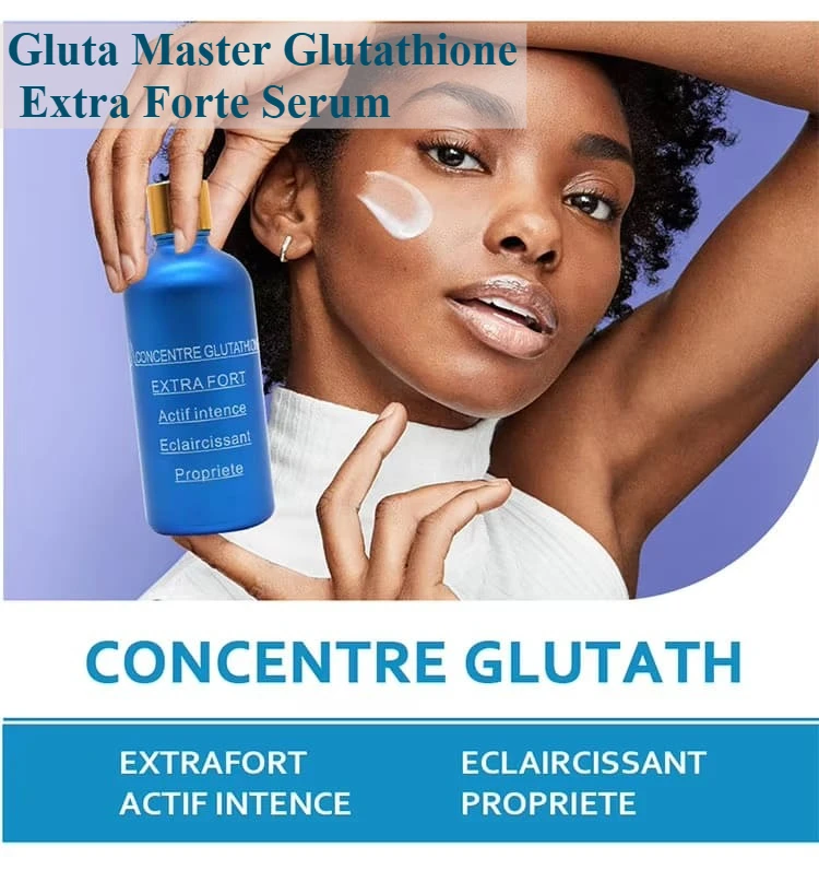 

Gluta Master Glutathione Extra Forte Serum Actif Intense Eclaircissant Brightening Whitening Face Treatment Anti-Aging Even Skin