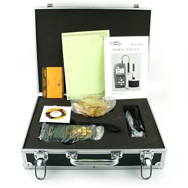 Intelligenter Sensor AR936 Leeb Härteprüfer Messgerät Stärke Härteprüfer 170-960HLD Digitaler Härteprüfer HL HB HRC HRB