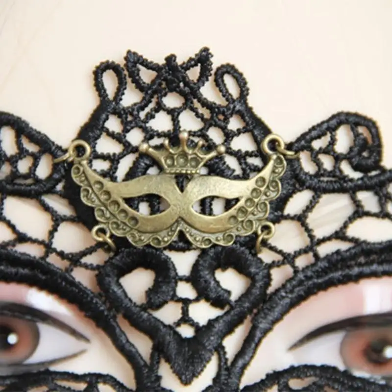 652F 가장 무도회 마스크 레이스 아이마스크(결혼식용 리벳 포함), 여성용 레이스 아이 마스크 가장 무도회 파티, 프롬, 카니발,