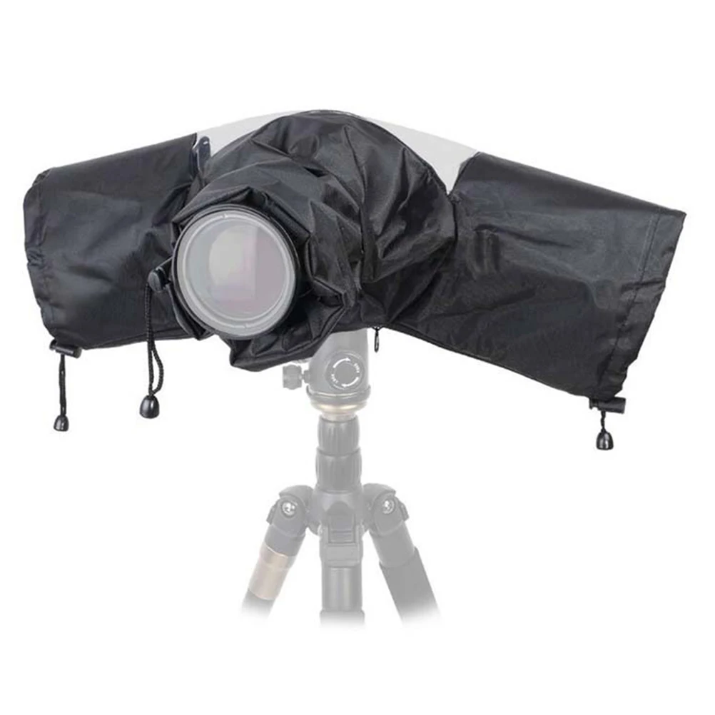 

Professional Dslr Waterproof Dust Sand Snow Protection Foldable Clear Pvc Window Universal Fit For Medium Large Digital Cameras