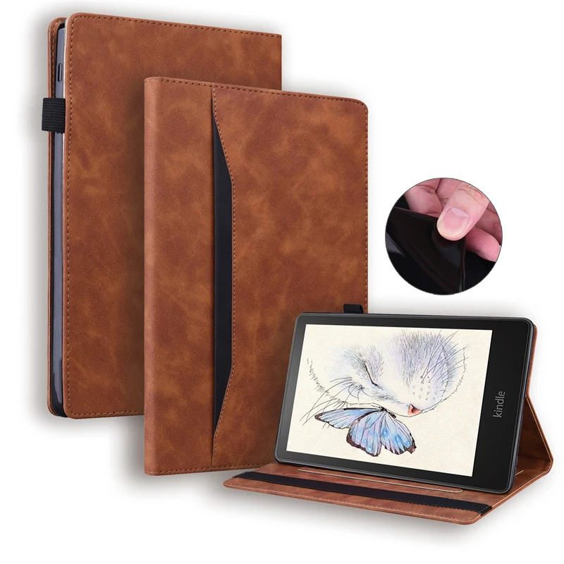 

Чехол для Kindle Paperwhite 12-го поколения, задняя деловая крышка из ТПУ для Funda Kindle Colorsoft Paperwhite Signature Edition, чехол