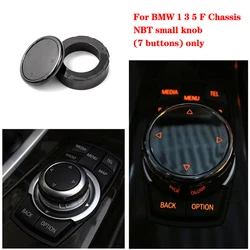 Modified Center Console Multimedia Control Button Knob Trims Cover Decoration for BMW F10 F20 F30 F01 Knob Cover Car Interior