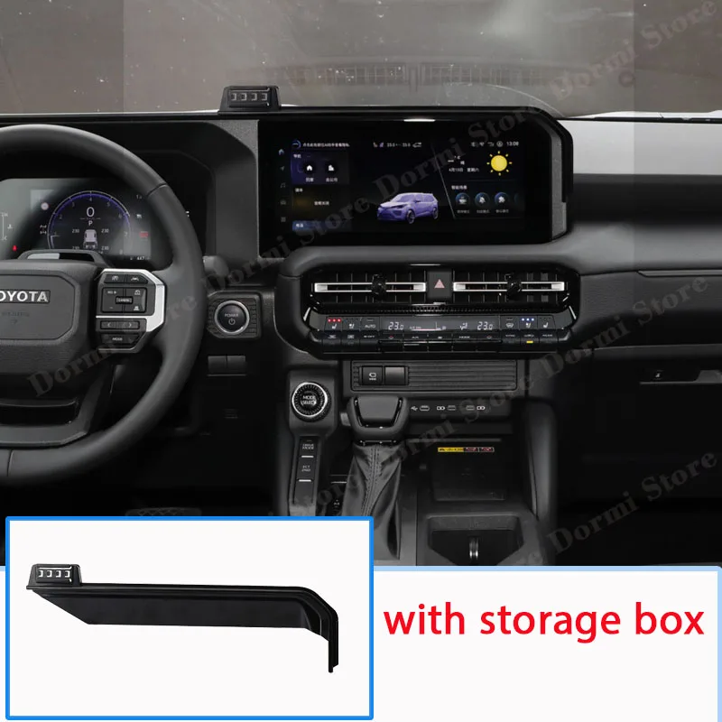 Car Mount for Toyota Land Cruiser Prado 250 J300 TXL 2024 2025 Mobile Phone Holder GPS Bracket Gravity Stand Auto Accessories