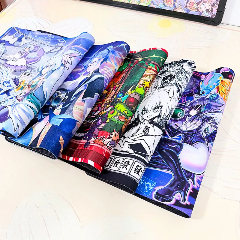 Yugioh Laundry Dragonmaid Ultimate Slayer Play Mat Yu-Gi-Oh! TCG OCG Trading Card Games Mat Duel Plate Rubber Card Mat Mouse Pad