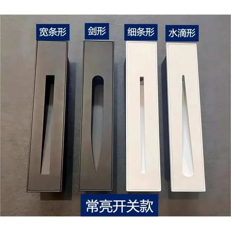 Foot light LED embedded long staircase aisle step corridor hotel corner light induction step light