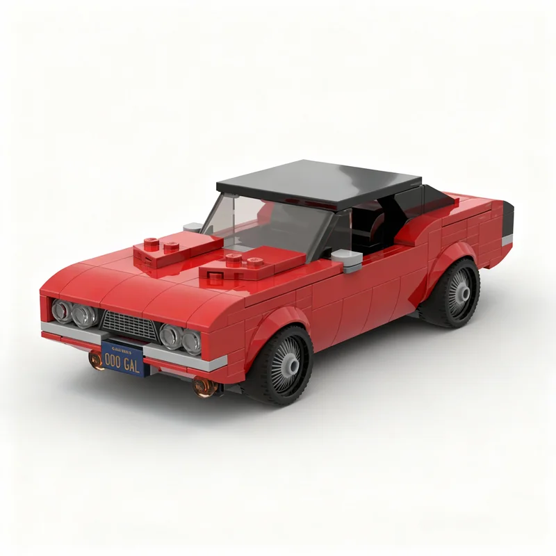 

317PCS MOC City Champions Super Car Dodge Challenger Gone In 60 Seconds Model Technology DIY Creative Assembly Puzzle Gift Home