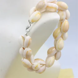 Gioielli esagerati Bohemia Natural Sea Snail Shape Shell Bead Making bracciale Design per Charm accessori regalo per feste da donna fai da te