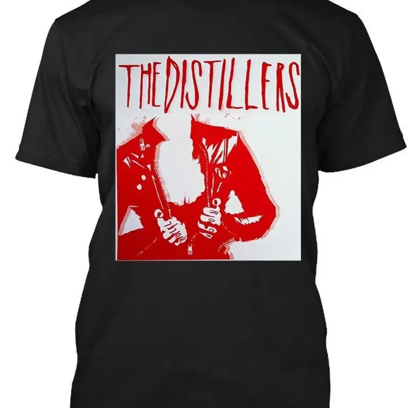 New The Distillers American Classic Vintage Retro Logo T Shirt S 4XL