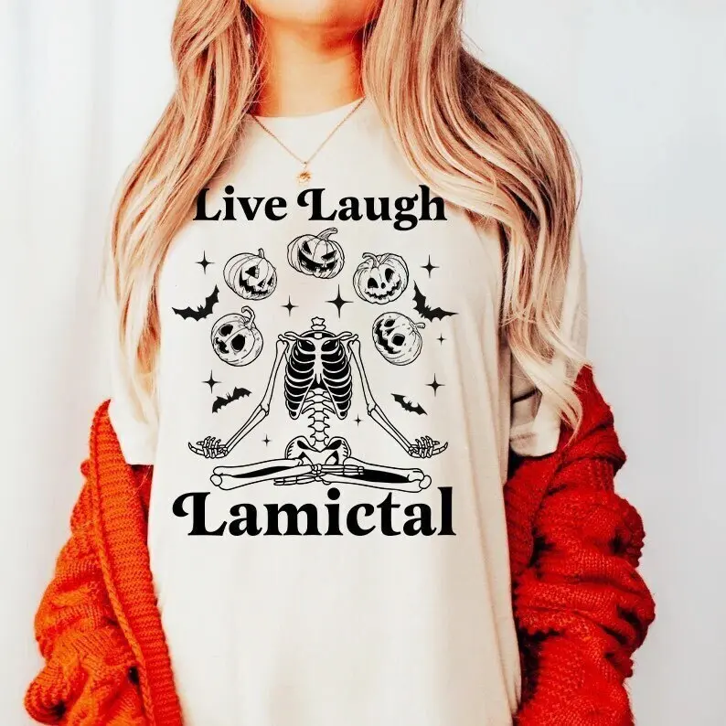 Live Laugh Lamictal shirt epilepsy awareness bipolar disorder bpd mental health