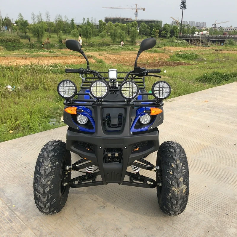 China Factory Gas Powered 4-Stroke Automatic Chain Drive 2WD CE Certified 4 Wheeler Quad Bike ATV for Adults