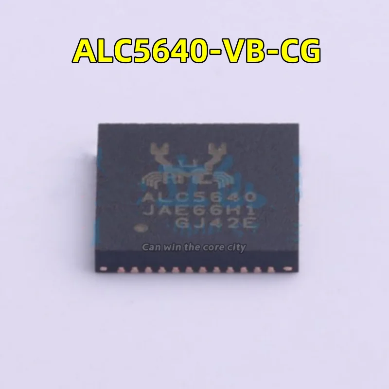 1-100 PCS/LOT New ALC5640-VB-CG screen printing ALC5640 package: QFN-48 audio interface chip original present