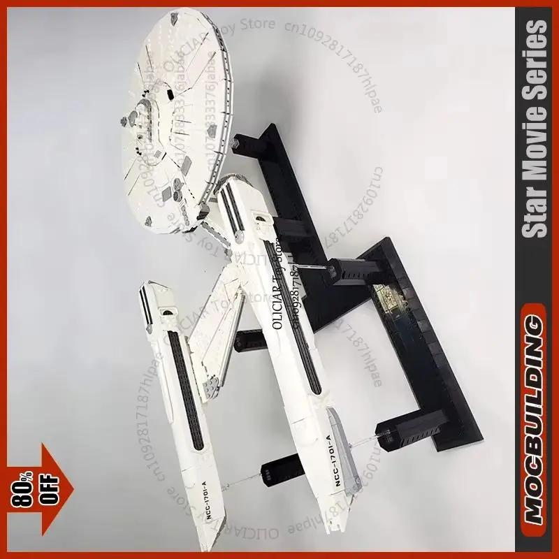 

Конструктор NCC-1701-A: Модель космического корабля Enterprise UCCS, технологичные блоки, набор для самостоятельной сборки, игрушки, подарки, игровые наборы