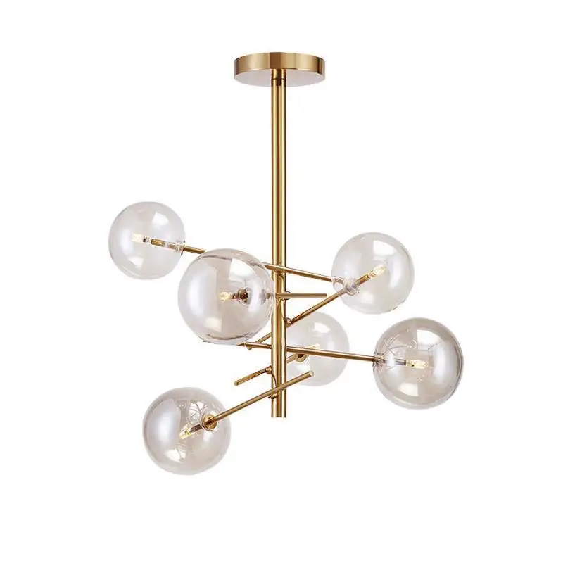 Nordic living room chandelier simple creative art modern fashion lighting clothing store cafe bedroom dining room lighting