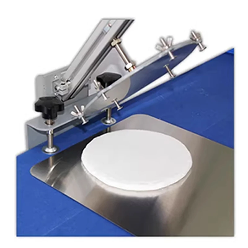 

Dough Pressing Machine Pressure Bar Type Pizza Hand-grabbed Cake Manual Hand Pressed Machine Double Fixed Positioning Type