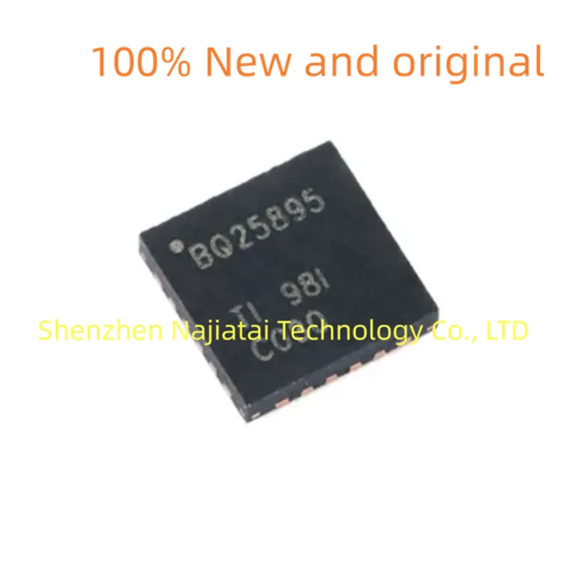 

10 шт./лот 100% Новый оригинальный BQ25895RTWR BQ25895 WQFN24 IC чип