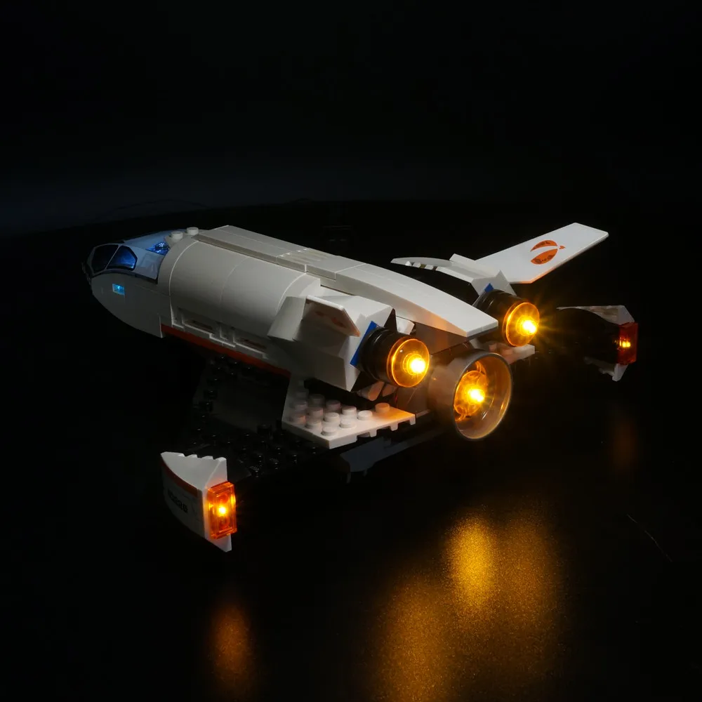 Kyglaring Led Lighting Set For 60226 Mars Research Shuttle Model (Only Light Kit Included)