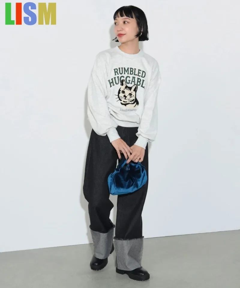 LISM women's winter clothes y2k hoodies sweatshirt 2025 Casual Hoodie Pure Original Single Youth Versatile Loose Cartoon  Loop