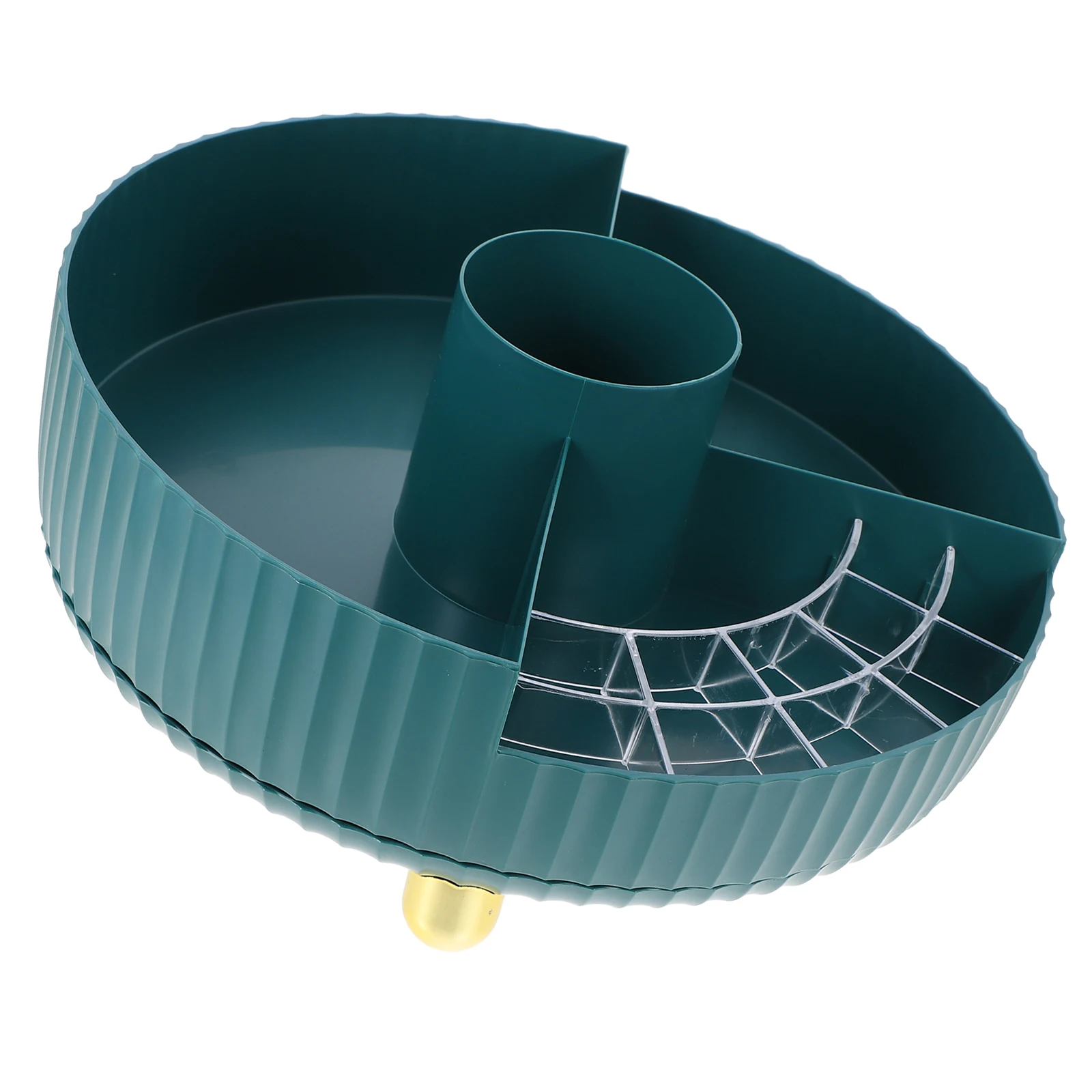 

Cosmetics ganizer Rotating Makeup ganizer Makeup Tray Ample Storage Space for Skincare Vanity Desk Accessories Color