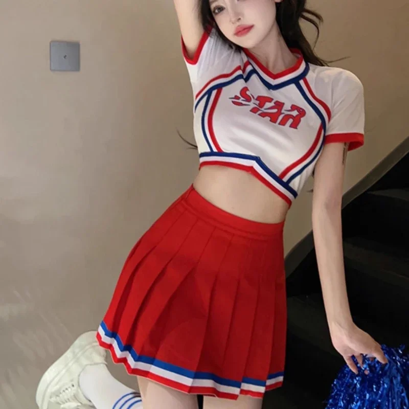 Cheerleading uniforms cheerleading student team sports performance costumes