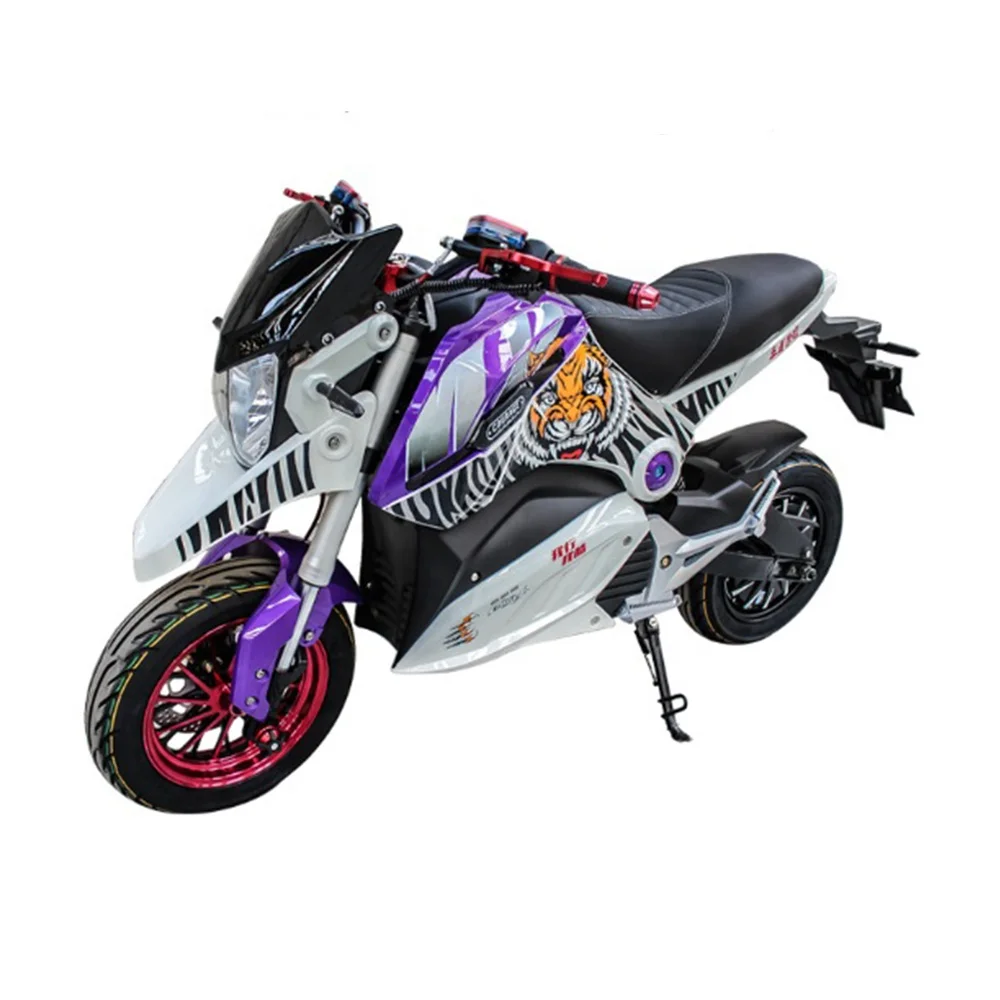 High speed 2000w two wheel m5 brushless motor electric sport motorcycle for adult