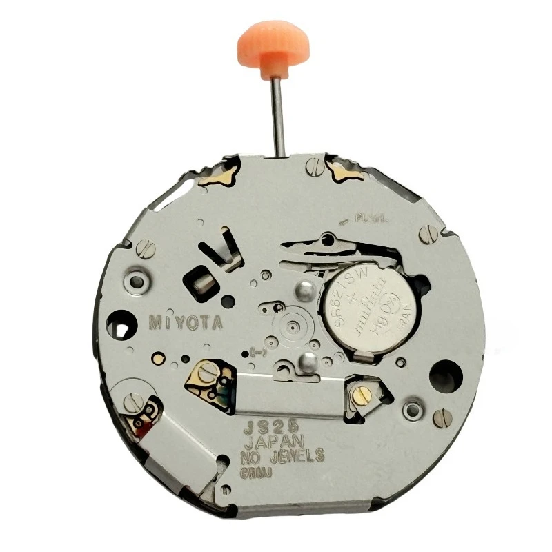 ملحقات حركة الساعة لحركة JS25، إبرة صغيرة بستة دبابيس 3/6/9، تقويم واحد #2