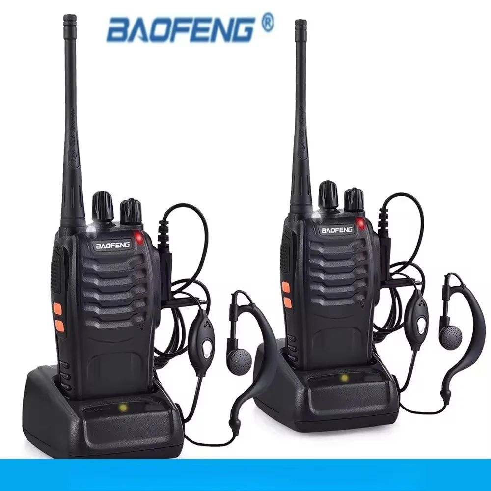 Baofeng BF-888S Handheld Walkie-Talkie, Civil Outdoor Wireless Transceiver with Chinese & English Broadcast