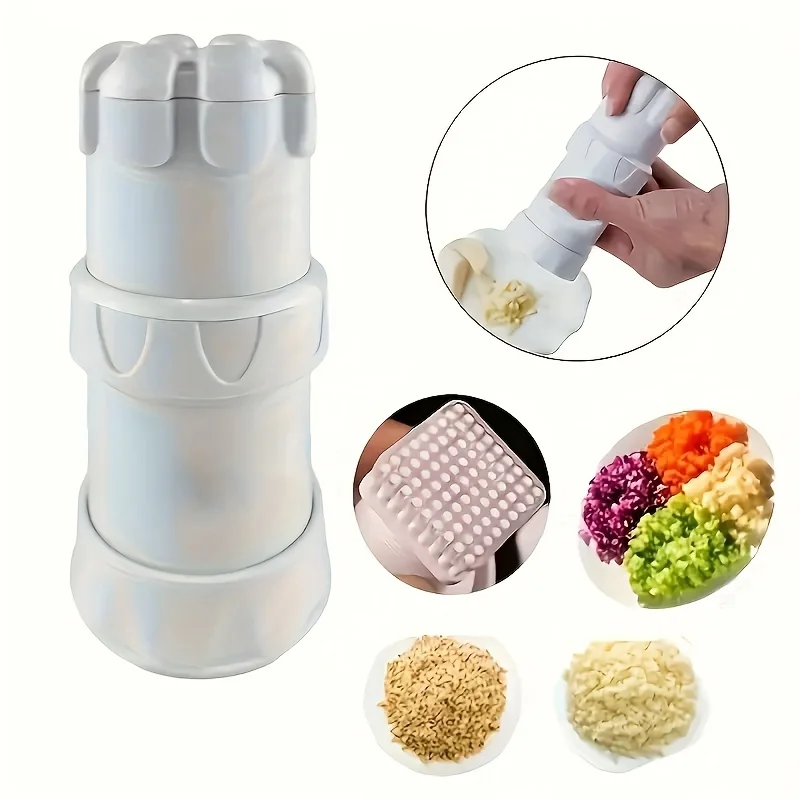 Garlic Master Chopper Multifunctional Wheel Garlic Mincer Roller Kitchen Aid Garlic Chili Hand Crusher Kitchen Gadgets Tools