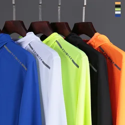 Spring Autumn Sport Hoodies Men Zipper Running Jackets Hiking Windbreaker Fitness Gym Clothes Training Top Jacket Man Sportswear