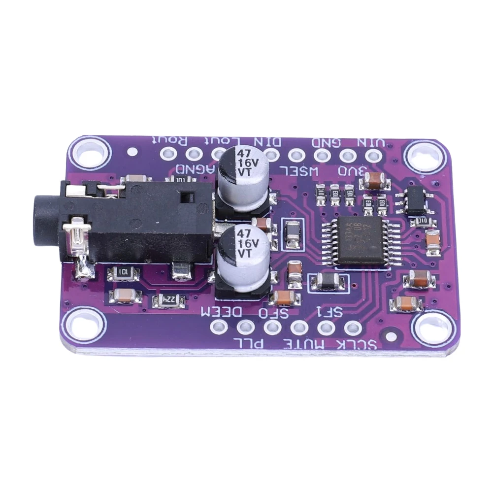 CJMCU-1334 DAC Audio Stereo Decoder Module Board 3.3 -5V UDA1334A Stereo Decoder Board DAC Decoding Board for Arduino