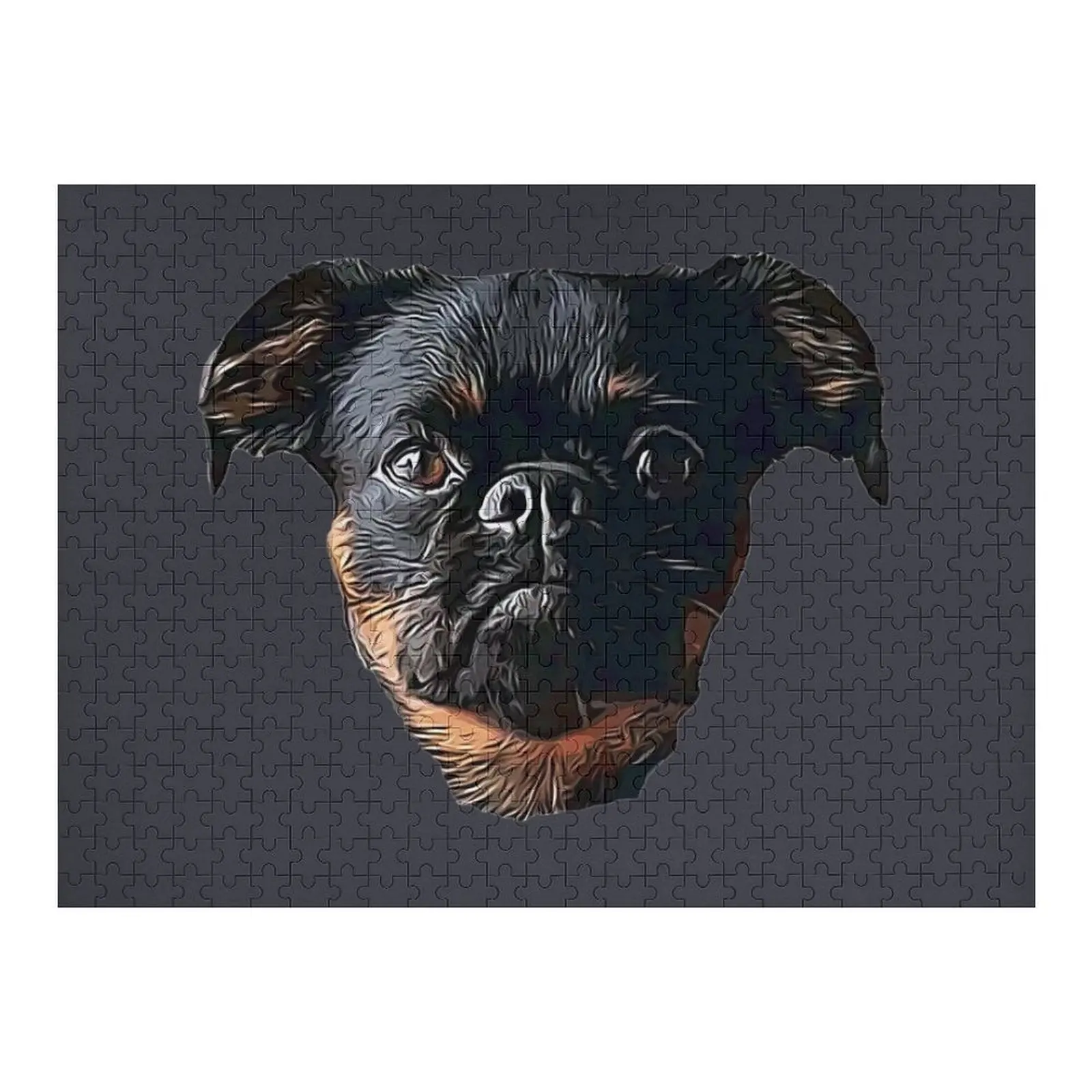 

Griffon Bruxellois Brussels Griffon Jigsaw Puzzle Wooden Boxes Custom With Photo Custom Gift Puzzle