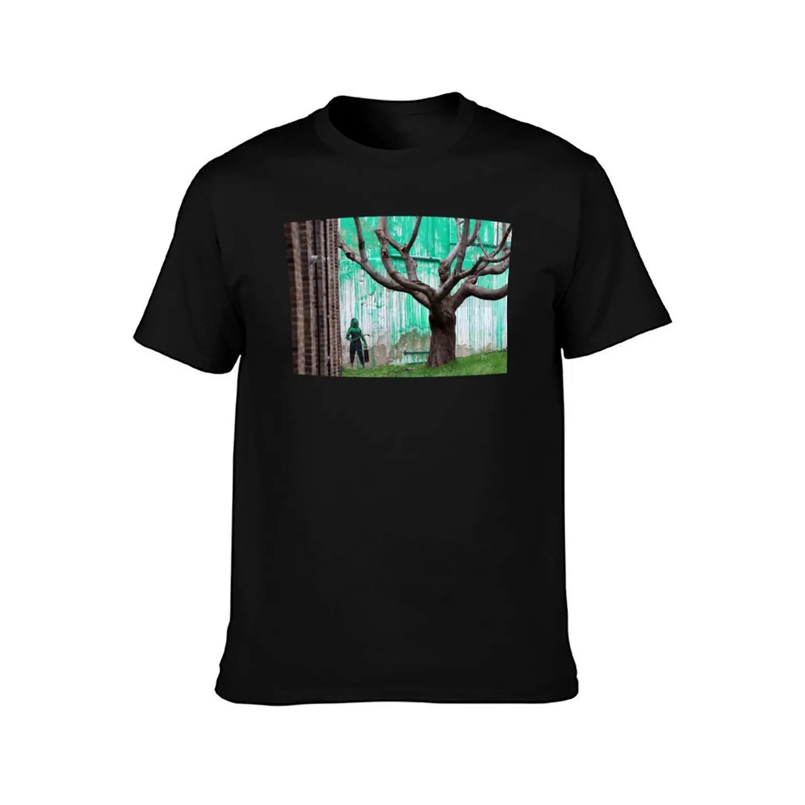 Banksy - Girl and a tree 2024 T-Shirt anime shirt cheap stuff sublime designer shirts mens graphic t-shirts hip hop