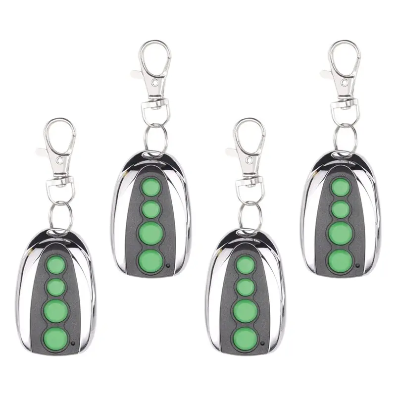 ABJF-4 Pcs Garage Door Remote Control For TOPENS Garage Door Remote Transmitter For Automatic Swing Sliding Door Opener