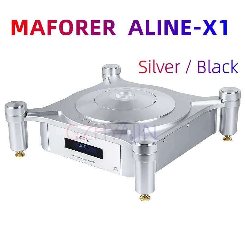 Latest Britain MAFORER/ALINE-X1 Tube CD Player CD Player Lossless External Bluetooth 12X7 PCM 1794  SANYO Precision Movement