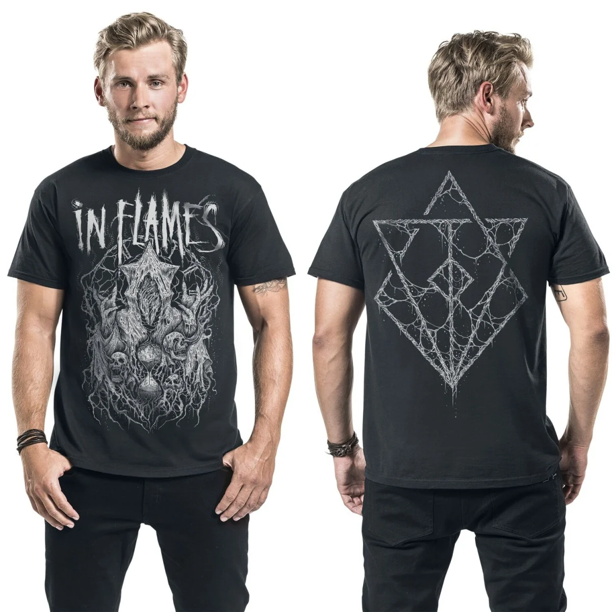 Hot in Flames Graphic Cotton T-shirt Unisex Summer Short Sleeve Fashion Brand Tee Luxury Casual Vintage Tees