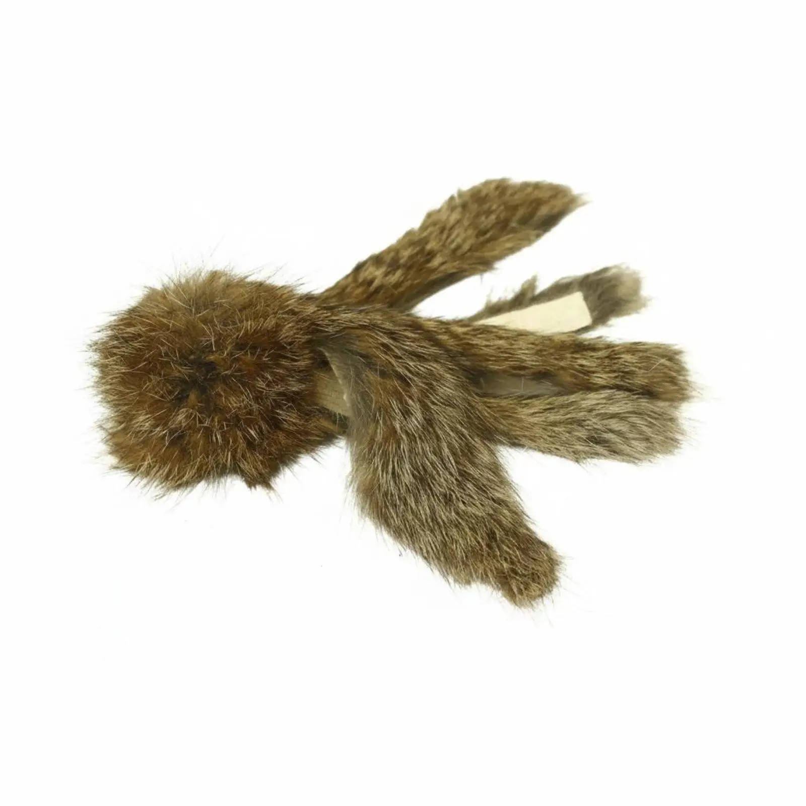 Furry Tentacle Cat Toy Rabbit Fur Plush Cuddle for Kitten Adult Cat Active Solo Play