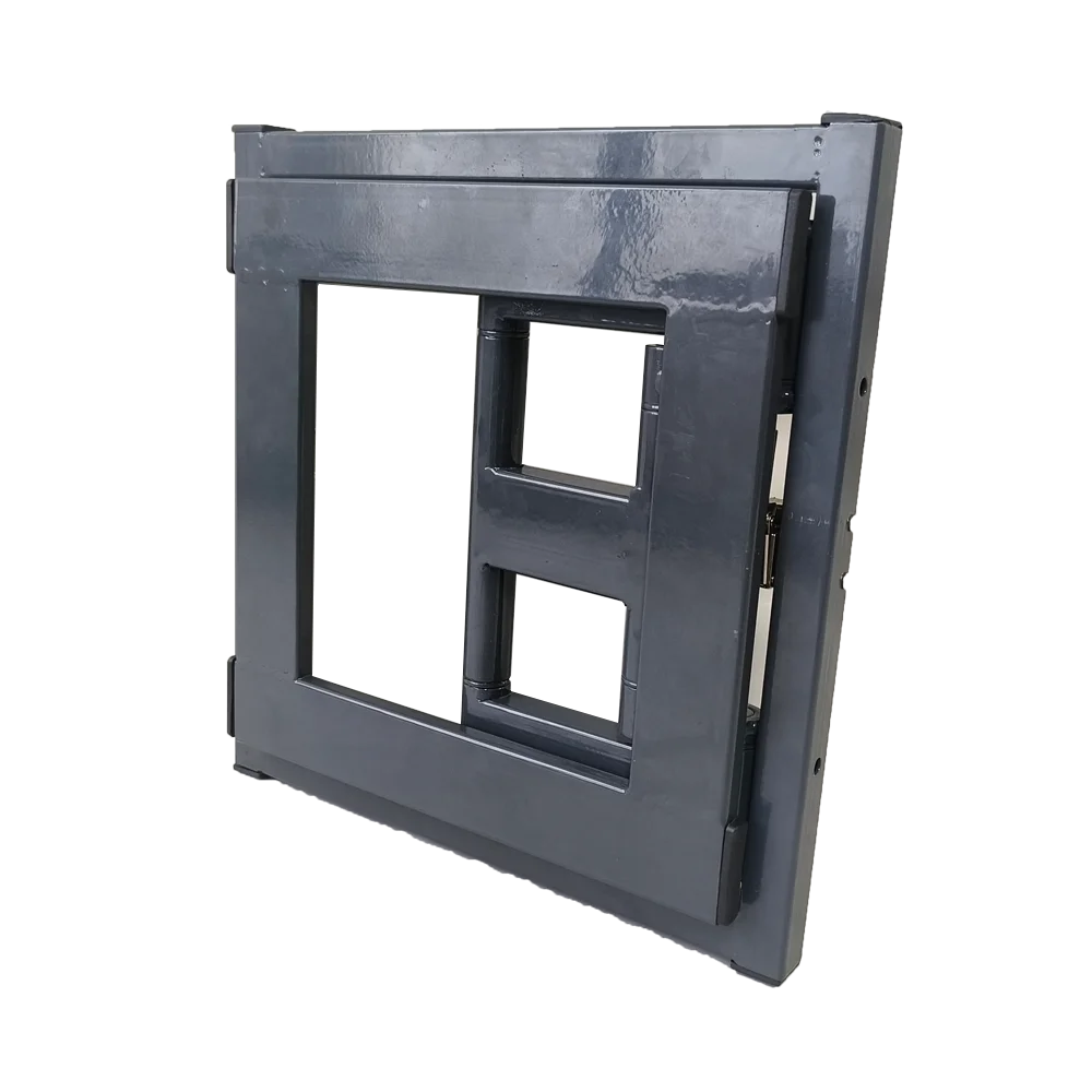 Concealed maintenance panel for ceiling inspection