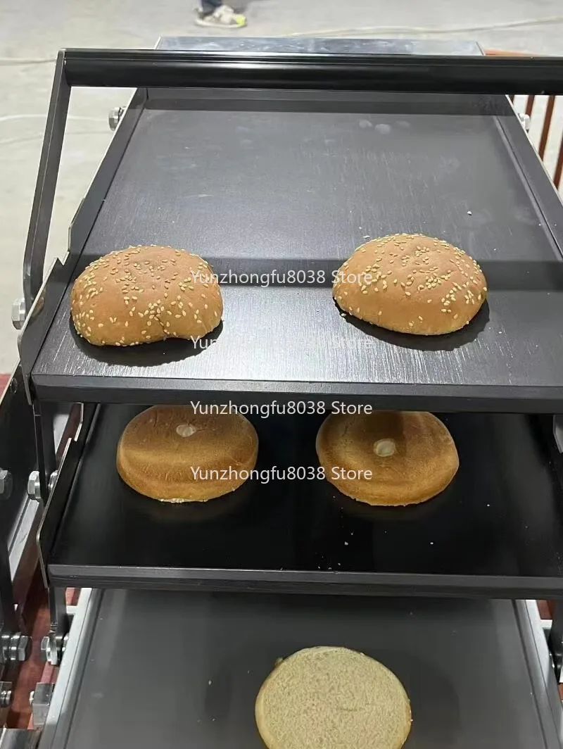 Automatic Burger Chicken Patty Burger Electric Toaster 3 Layer Burger Toaster for Sale