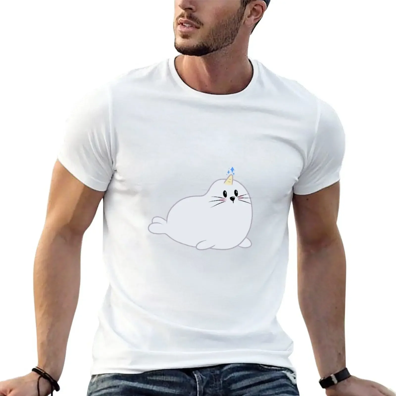 New Rejected Unicorn Ideas - Seal T-Shirt street wear new edition vintage anime shirt anime t shirts mens designer clothes