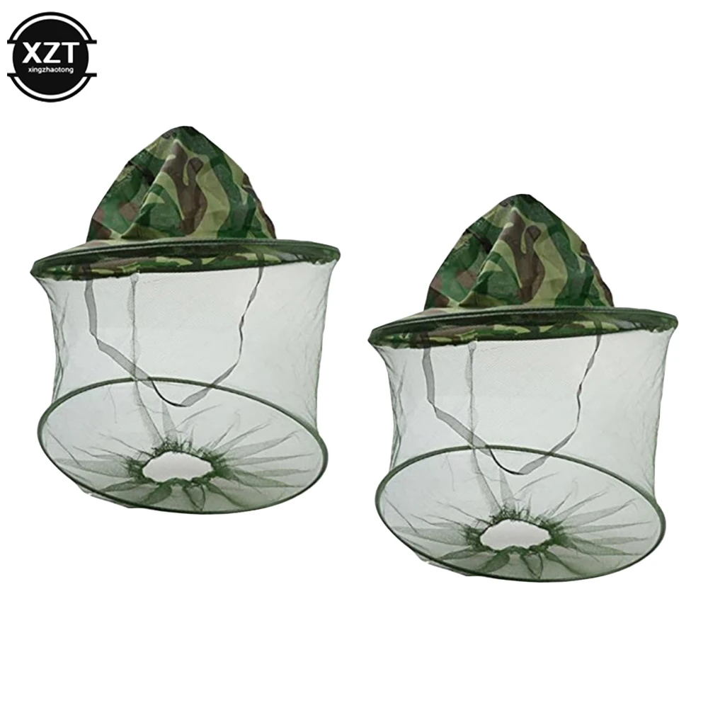 Head Circumference Mosquito Insect Head Net With Hat Inc Wasp Bug Hat Mesh Travel Camping Fishing Camo Beekeeping Hat