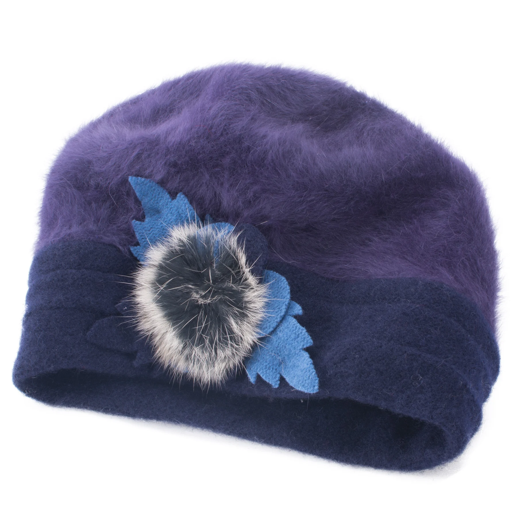 Beret French Wool - Womens Vintage Style Wool blend Loretta