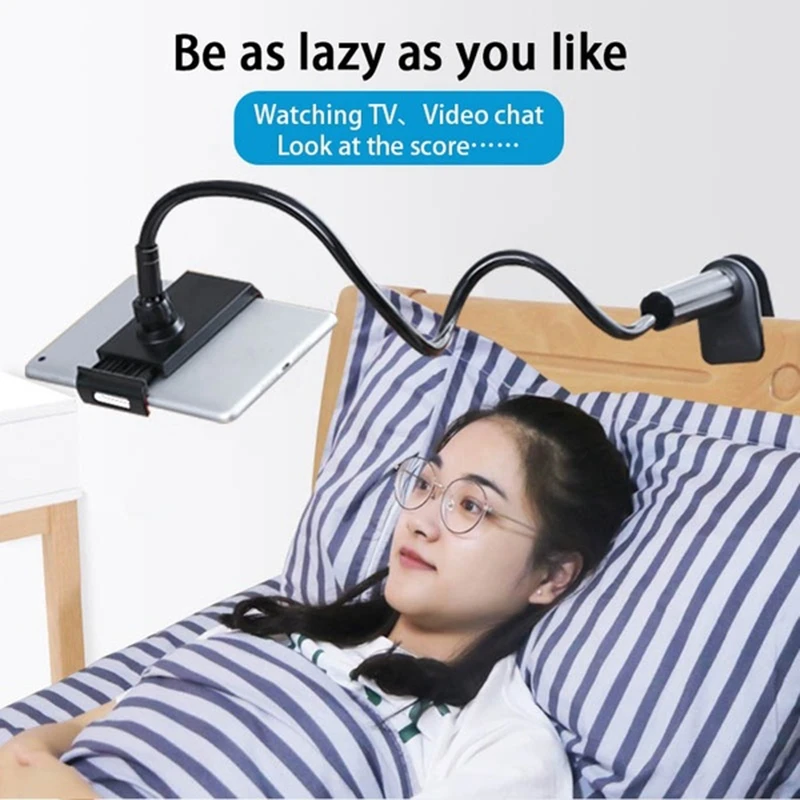 360 Rotating Flexible Long Arms Mobile Phone Holder Desktop Bed Lazy Bracket Phone Stand For Phone And Tablet