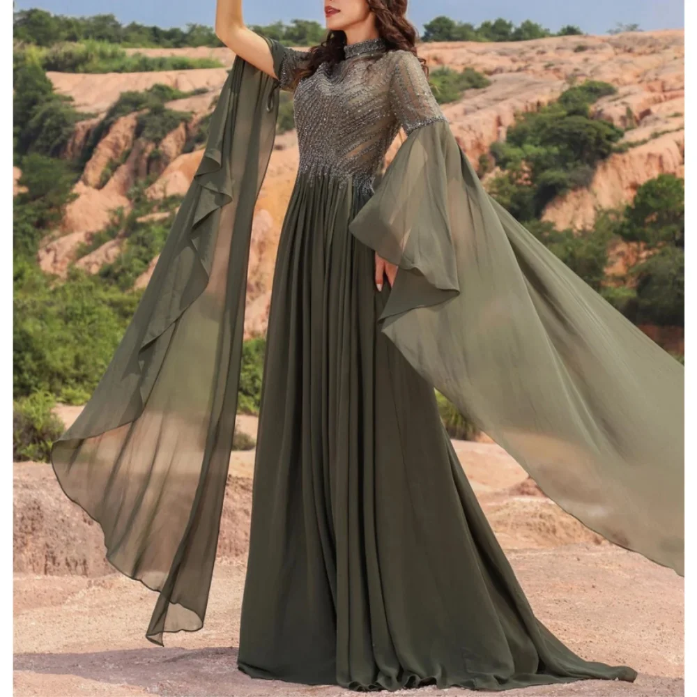 

Muloong High Court Train Women Elegant And Pretty Luxury Prom Dress