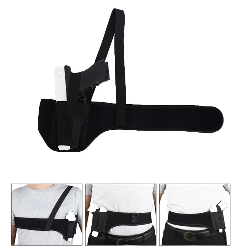 

Кобура для пистолета для скрытого ношения, кобура для пистолета, подмышки, скрытое плечо, левая и правая кобура для пистолета, аксессуары для тактического пистолета