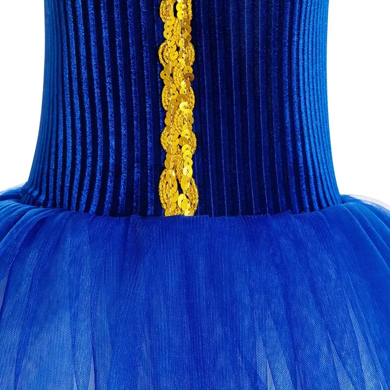 جديد الباليه توتو تنورة الفتيات الرقص الحديث تنورة طويلة بحيرة البجع مرحلة الأداء ملابس النساء