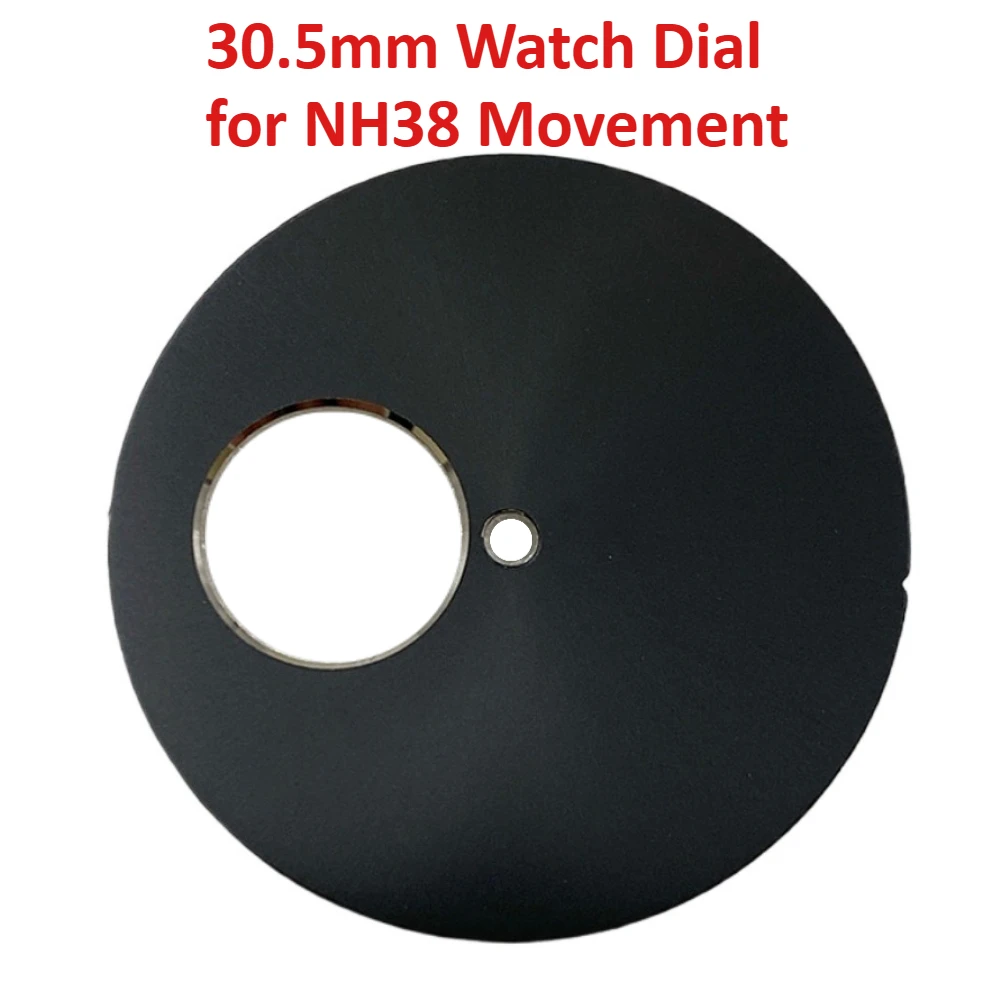 

30.5mm Watch Dial NH38 Sunray-pattern Empty Wordless Skeleton Dial Modifying Watch Face One-Hole for NH38 Movement
