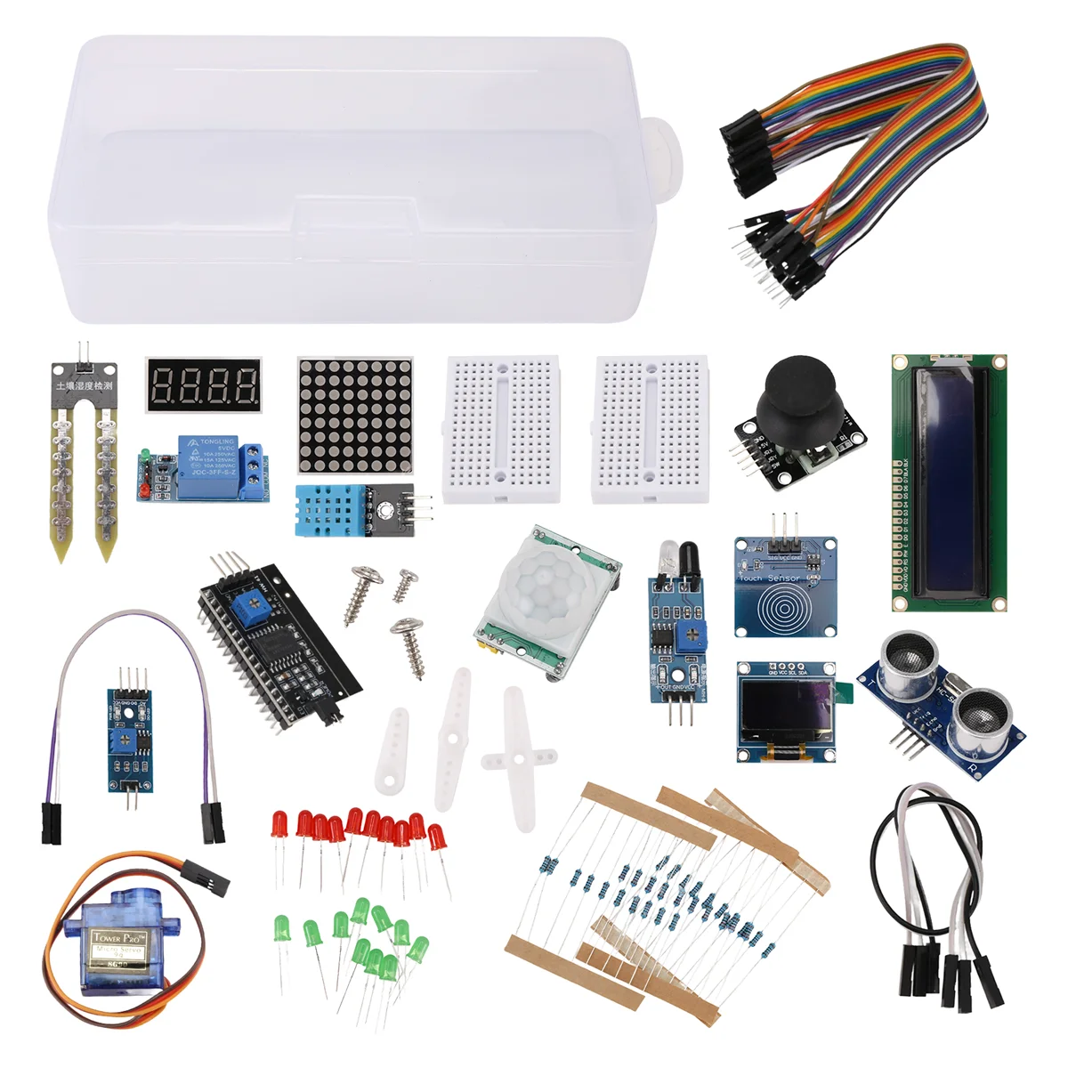 Starter Kits for Arduino Kits R3 Nano V3.0 Mega 2560 Mega 328 Kit Project Kit Compatible with Arduino IDE